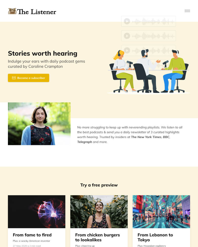 The Listener theme